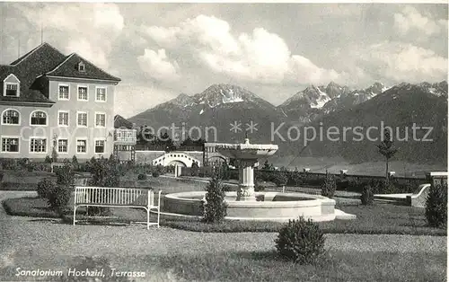 AK / Ansichtskarte Hochzirl Zirl Sanatorium Kat. Zirl