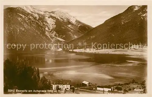 AK / Ansichtskarte Achensee Seespitz  Kat. Eben am Achensee