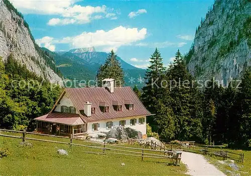 AK / Ansichtskarte Ramsau Berchtesgaden Wimbachschloss Untersberg Kat. Ramsau b.Berchtesgaden