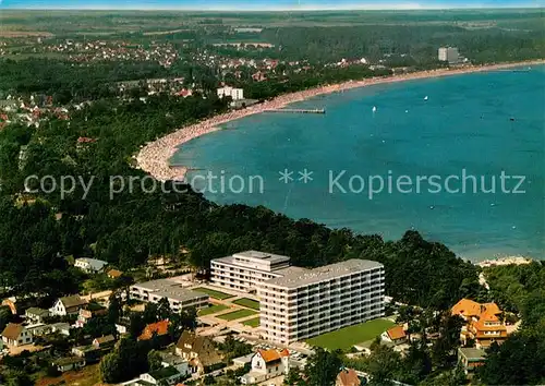 AK / Ansichtskarte Niendorf Timmendorfer Strand Fliegeraufnahme Kat. Timmendorfer Strand