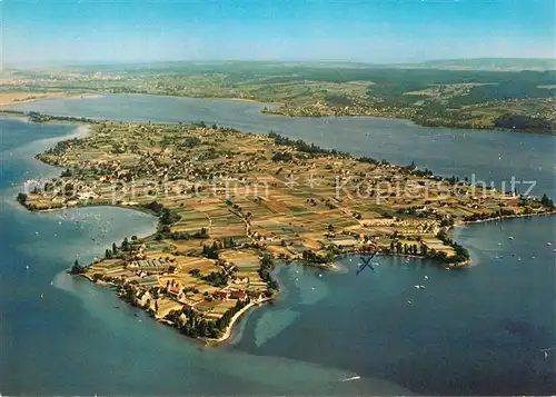 AK / Ansichtskarte Reichenau Bodensee Fliegeraufnahme  Kat. Reichenau