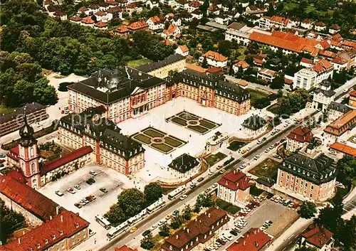 AK / Ansichtskarte Bruchsal Fliegeraufnahme Schloss  Kat. Bruchsal