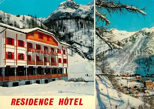 AK / Ansichtskarte Gressoney La Trinite Residence Hotel