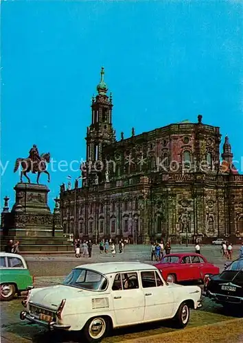 AK / Ansichtskarte Dresden Kathedrale Kat. Dresden Elbe