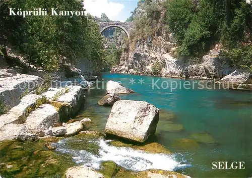 AK / Ansichtskarte Selge Koepruelue Kanyon