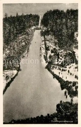 AK / Ansichtskarte Ski Flugschanze Thueringerschanze Oberhof  Kat. Sport