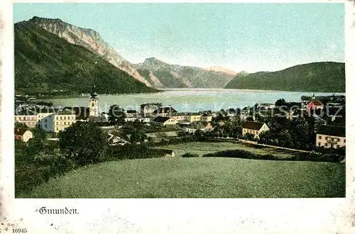 AK / Ansichtskarte Gmunden Salzkammergut Partie am See Kat. Gmunden