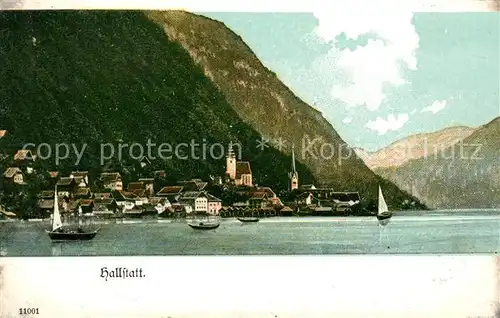 AK / Ansichtskarte Hallstatt Salzkammergut Partie am See Kat. Hallstatt