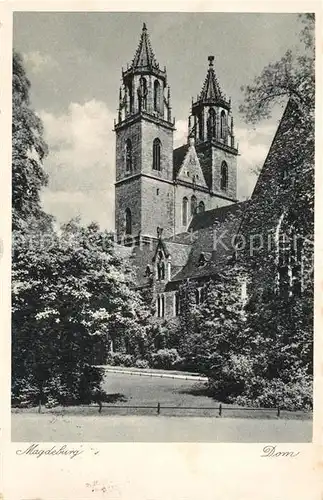 AK / Ansichtskarte Magdeburg Dom Kat. Magdeburg