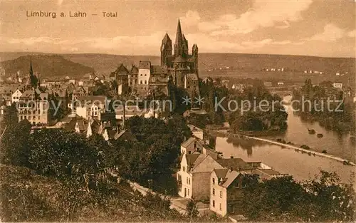 AK / Ansichtskarte Limburg Lahn Dom Lahnpartie Kat. Limburg a.d. Lahn