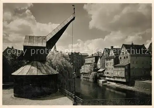 AK / Ansichtskarte Lueneburg Alter Kran Kat. Lueneburg