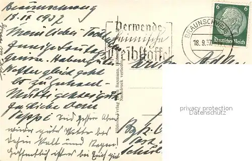 AK / Ansichtskarte Braunschweig Alte Waage mit Andreasturm Kat. Braunschweig