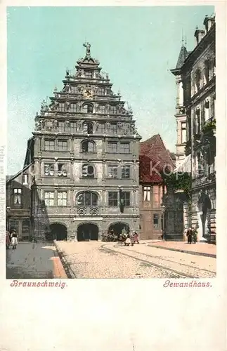 AK / Ansichtskarte Braunschweig Gewandhaus Kat. Braunschweig