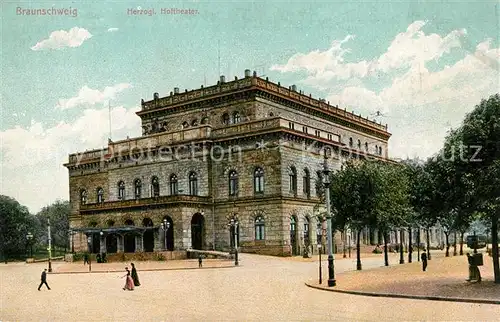 AK / Ansichtskarte Braunschweig Herzogliches Hoftheater Kat. Braunschweig