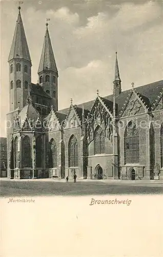 AK / Ansichtskarte Braunschweig Martinikirche Kat. Braunschweig
