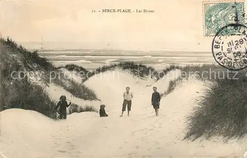 AK / Ansichtskarte Berck Plage Les Dunes