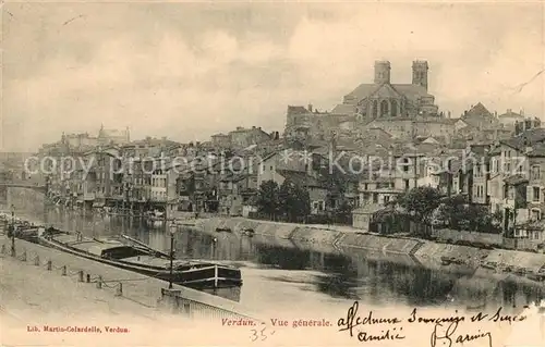 AK / Ansichtskarte Verdun Meuse Vue generale Kat. Verdun