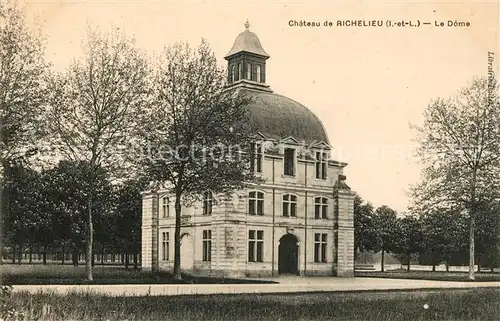 AK / Ansichtskarte Richelieu Chateau Le Dome Kat. Richelieu