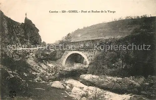 AK / Ansichtskarte Gimel VD Pont et Rocher de la Vierge Kat. Gimel