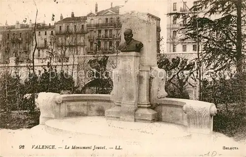 AK / Ansichtskarte Valence Drome Monument Jouvet Kat. Valence