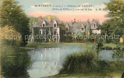 AK / Ansichtskarte Saint Avertin Chateau de Cange Kat. Saint Avertin