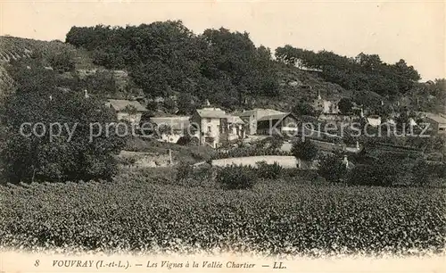 AK / Ansichtskarte Vouvray Indre et Loire Les Vignes al la Vallee Chartier