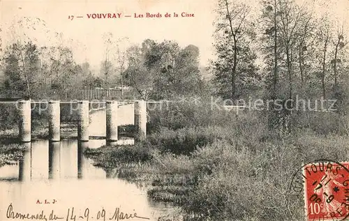 AK / Ansichtskarte Vouvray Indre et Loire Les Bords de la Cisse