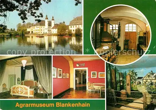AK / Ansichtskarte Blankenhain Crimmitschau Barockschloss Brauerei Kleine Galerie Kat. Crimmitschau