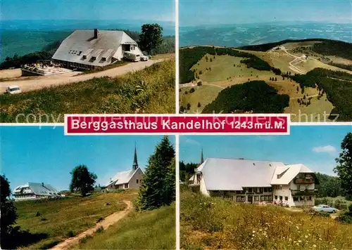 AK / Ansichtskarte St Peter Schwarzwald Berggasthaus Kandelhof Kat. St. Peter
