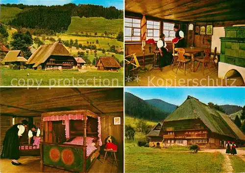 AK / Ansichtskarte Gutach Schwarzwald Vogtsbauernhof Kat. Gutach