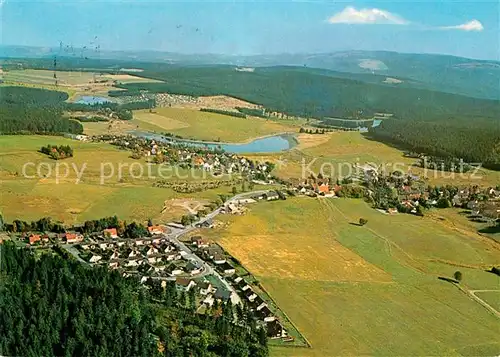 AK / Ansichtskarte Buntenbock Fliegeraufnahme Kat. Clausthal Zellerfeld