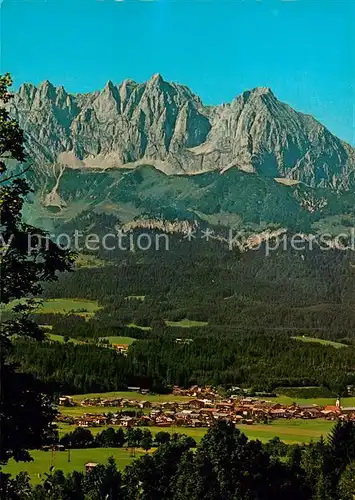 AK / Ansichtskarte Oberndorf Tirol Wilden Kaiser  Kat. Oberndorf in Tirol