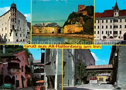 AK / Ansichtskarte Rattenberg Tirol Altes Partizierhaus Schlossberg Nothburgabrunnen Kat. Rattenberg