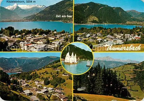 AK / Ansichtskarte Thumersbach  Kitzsteinhorn Zell am See Kat. Zell am See