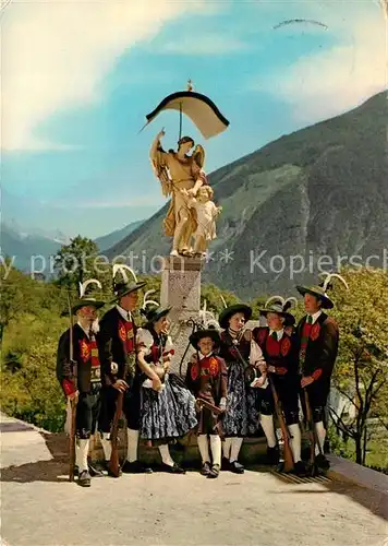 AK / Ansichtskarte Imst Tirol Schuetzengruppe Schuetzengelbrunnen Kat. Imst