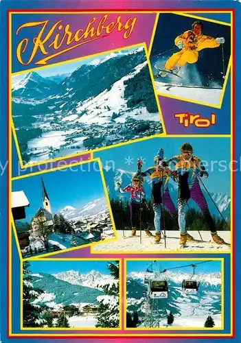 AK / Ansichtskarte Kirchberg Tirol Ski Luftseilbahn Kat. Kirchberg in Tirol