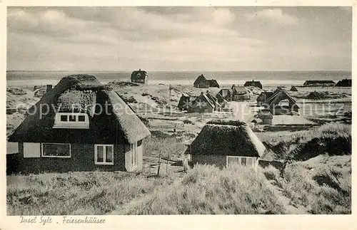 AK / Ansichtskarte Insel Sylt Friesenhaeuser Kat. Westerland