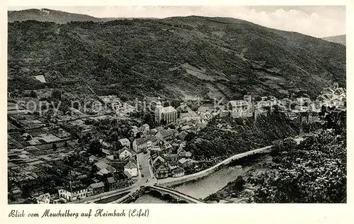 AK / Ansichtskarte Heimbach Eifel Blick vom Meuchelberg Kat. Heimbach