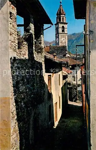 AK / Ansichtskarte Ascona Lago Maggiore Vicolo Ticinese