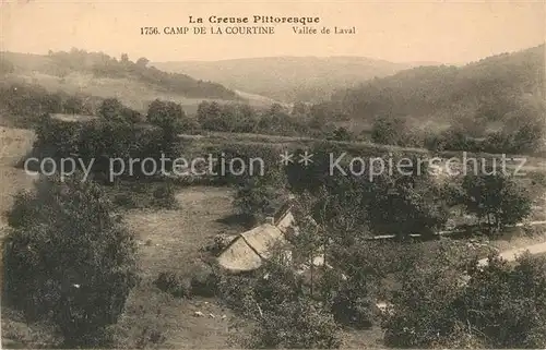 AK / Ansichtskarte Camp de la Courtine Vallee de Laval Kat. Creuse