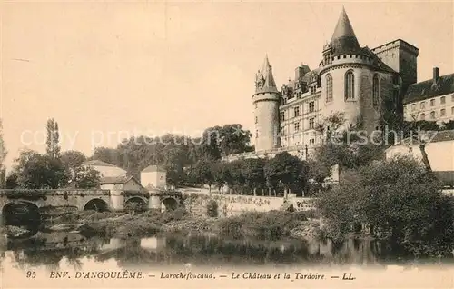 AK / Ansichtskarte Angouleme La Rochefoucaud Chateau et la Tardoire Kat. Angouleme