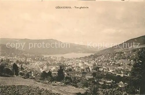 AK / Ansichtskarte Gerardmer Vosges Vue generale Kat. Gerardmer