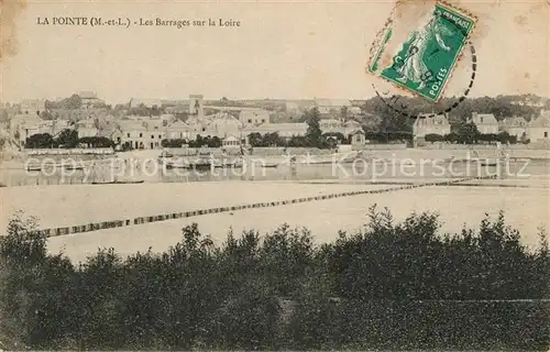 AK / Ansichtskarte La Pointe Bouchemaine Les Barrages sur la Loire Kat. Bouchemaine