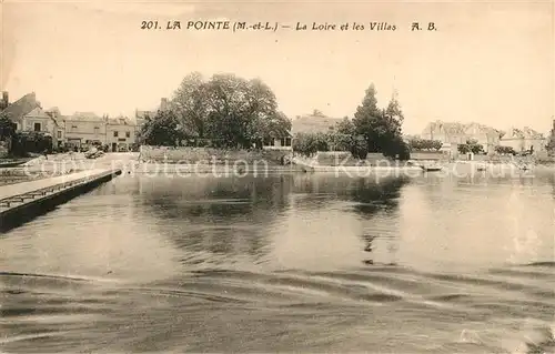 AK / Ansichtskarte La Pointe Bouchemaine La Loire et les Villas Kat. Bouchemaine