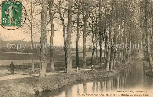 AK / Ansichtskarte Pontchartrain Jouars Riviere de Chennevieres