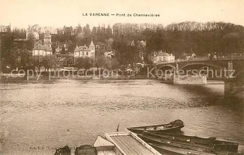 AK / Ansichtskarte La Varenne Pont de Chennevieres Kat. La Varenne