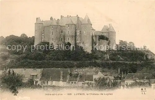 AK / Ansichtskarte Luynes Indre et Loire Chateau de Luynes