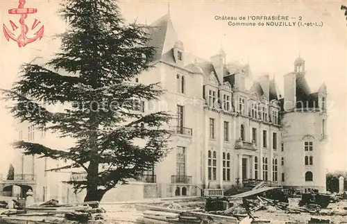 AK / Ansichtskarte Nouzilly Chateau de l`Orfrasiere Kat. Nouzilly