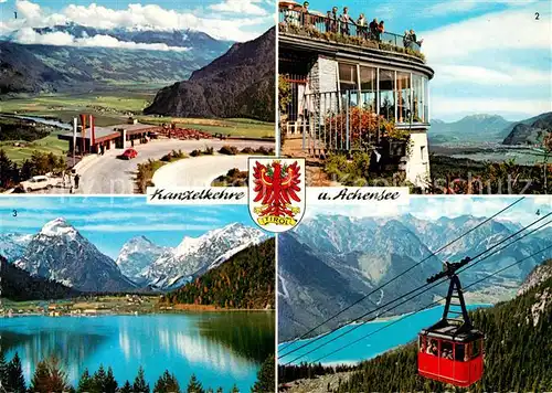 AK / Ansichtskarte Kanzelkehre Tirol Luftseilbahn Karwendelgebirge Achensee Kat. Wiesing Schwaz
