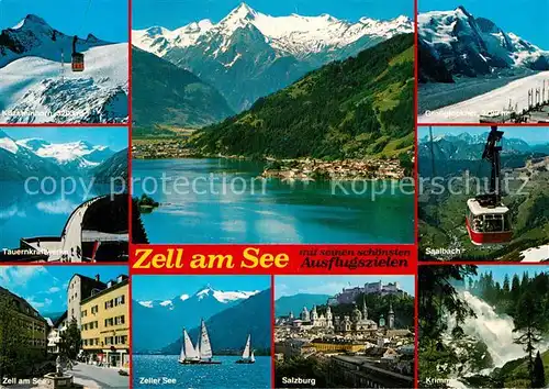 AK / Ansichtskarte Zell See Saalbach Krimml Salzburg Kat. Zell am See